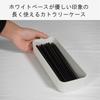 Plakira Cutlery Chopsticks Box Storage Case 25 X 9 X Made In Japan Kitchen Restaurant Dining Room Easy To Use Simple Gray White Stackable Tableware
