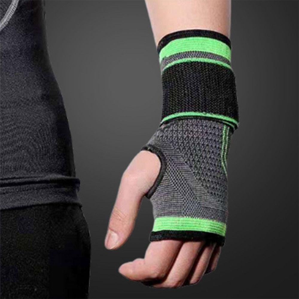 Elastic Compression Wristband Adjustable Strap Wrist Brace Wrist Rest Wrist Support Sports Safety