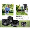 A58Z String Trimmer F016800569/F016800385 Spool Line With F016F04557 Spool Cover For  Easy Grass Cut ART 23SL 26SL