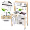Cuisine En Bois Pour Enfants - GREEN SERIES - GS0061 - Hotte Lumineuse Et Sonore - Accessoires Inclus - 100 Cm