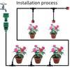 30m DIY Drip Irrigation Set for Gardening - Automatic Watering System for Plants