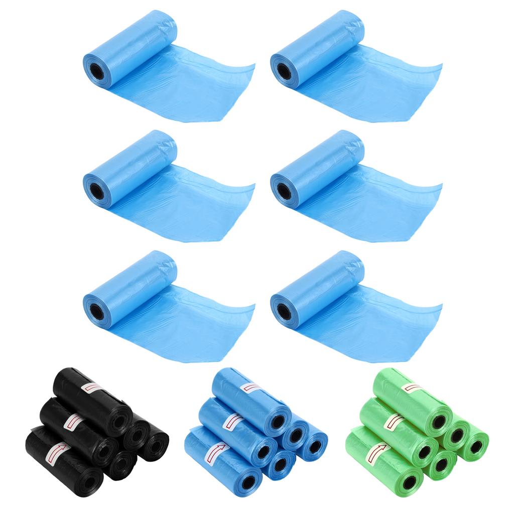 6 Rolls Pet Waste Bags Leak Proof Thick and Strong Portable Dog Poop Bags for Dogs Cats Pets