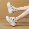Roman Summer Women Wedges Shoes Mules Shoes 2025Hollow-out Vulcanized Shoes All-match Breathable Women Casual Sandalias De Mujer