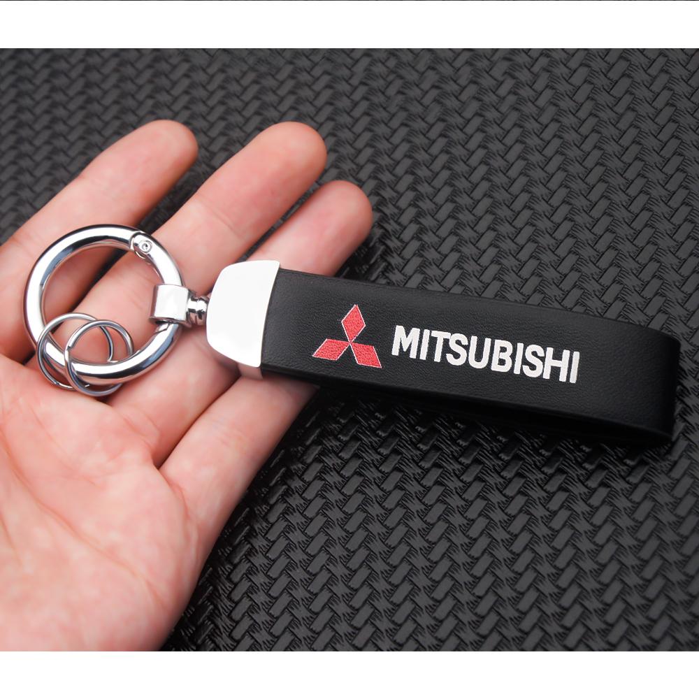 Металлический брелок-значок с логотипом автомобиля Для Mitsubishi Grandis Outlander Xl Pajero Xpander Space Star Lancer EX Galant Delica L200