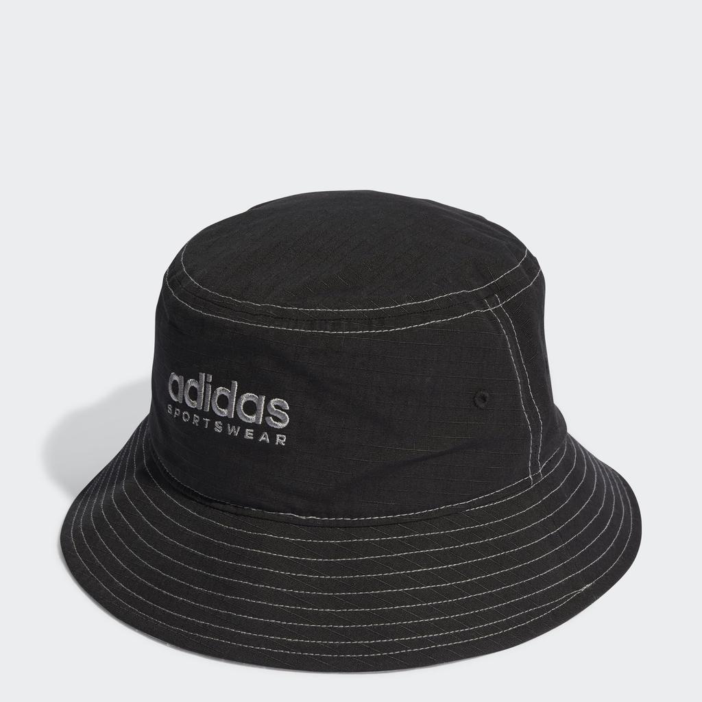 Adidas Classic Cotton Bucket Hat MKD66 Black/White/Grey Three (HY4318) 54.0-57.0 Cm