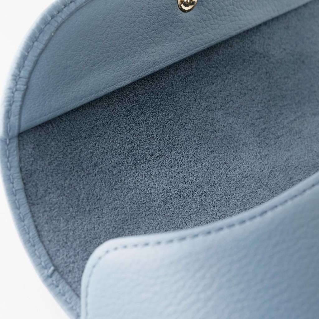 Чехол-футляр для очков, Серо-бежевый, OSL-5402