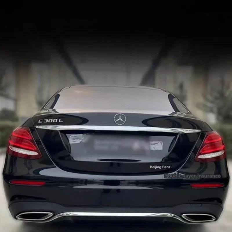 New C200 E200  For Mercedes Benz 1pc 8cm ABS Car Rear Decal Trunk Emblem Sticker Buckle for Mercedes Benz CLS350 CLS400 CLS500 C