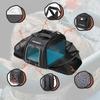 Foldable bicycle bag for transporting a dog or cat - black