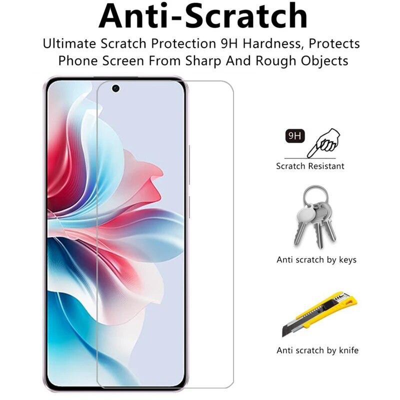 Защитное закаленное стекло для oppo reno 11f, защитная пленка для экрана reno11 11 f f11 reno11f 5g, пленка для телефона glas 9h opo opp oppa appo