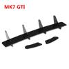 Car Rear Bumper Diffuser Tail Apron Flaps Side Splitters For VW Golf 7 GTI MK7 2013-2016 Rear Spoiler Lip