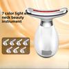 Инструмент для красоты шеи Вибрационный массаж Инструмент для подтяжки шеи Маленький утюжок Подтяжка шеи Введение света для цвета лица Инструмент для красоты