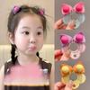 1 Pair Cute Cat Ear Hair Clips for Children Candy Color Plastic Small Ear Hair Clips Girl's Hair Accessories