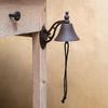 Cast Iron Dinner Bell Entry Door Manually Shaking Hanging Decor, Wall Mounted for