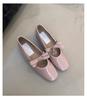 Fashion Women's Mary Jane Shoes 2025 Summer New Non Slip Fashion Bow-knot Ballet Shoes Lightweight Comfortable Luxury Casual Sandals