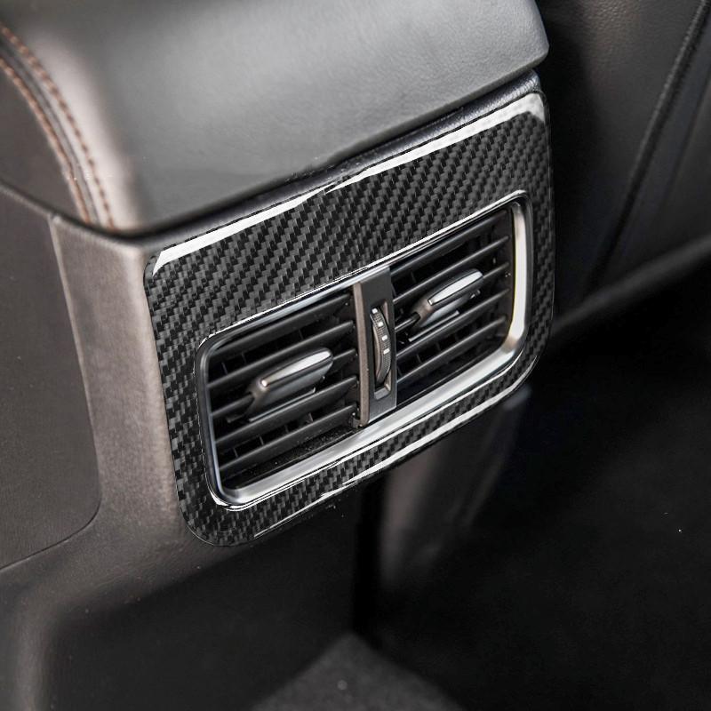 Автомобильный воздуховод кондиционера Vent декоративная крышка отделка полоски наклейки из углеродного волокна для Mazda CX-5 салон автомобиля