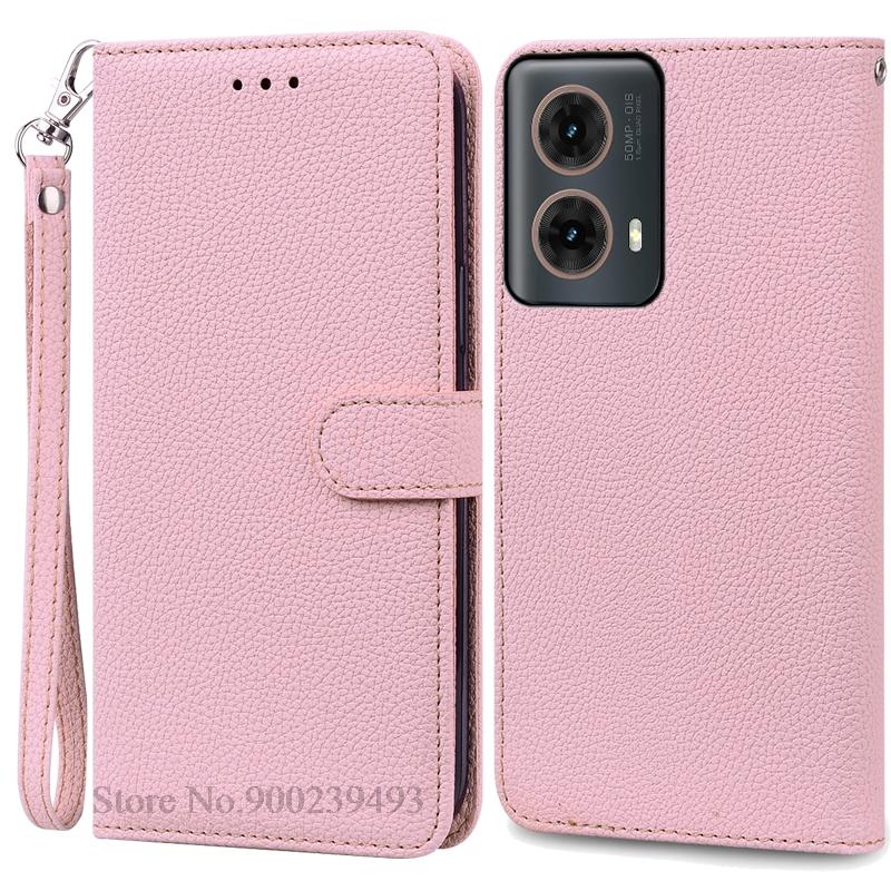 Для Moto G85 5G чехол-кошелек кожаный флип-чехол для Motorola G85 чехол мягкий силиконовый чехол-книжка для Motorola G85 5G чехол Fundas