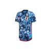 Adidas Player Edition 20-21 Season Japan Team Спортивная футболка с короткими рукавами и контрастным принтом Мужские топы Синие ED7371