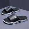 New Men's Slippers Summer Wear Sports Trend Couple Home Bathroom Soft Bottom Home Men's Cool Slippers