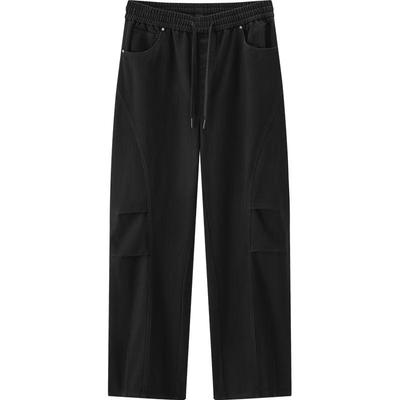 Мужские брюки Semir свободного кроя на кулиске с изогнутым лезвием в стиле кэжуал