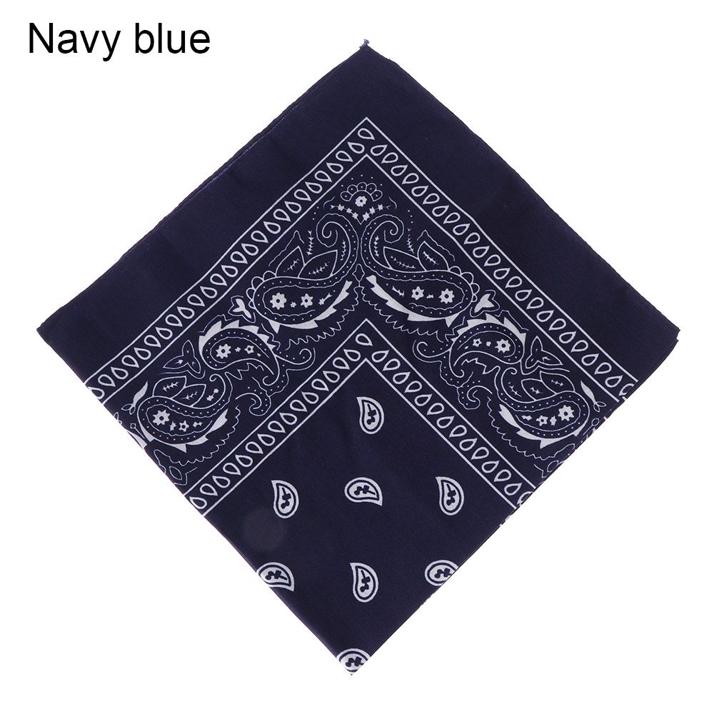 Women Fashion Neck Scarf Headwear Wristband Hair Band Printed Square Scarves Paisley Bandana
