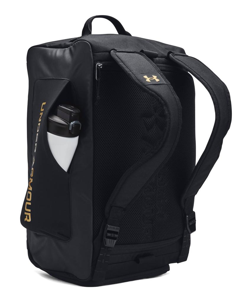 Under Armour Рюкзак-сумка UA Contain Duo S 40 л Водоотталкивающий Черный Золотой 1381920