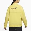 Nike Спортивная куртка-поло с принтом логотипа Swoosh Solid, женские куртки, ярко-желтые DM6204-304