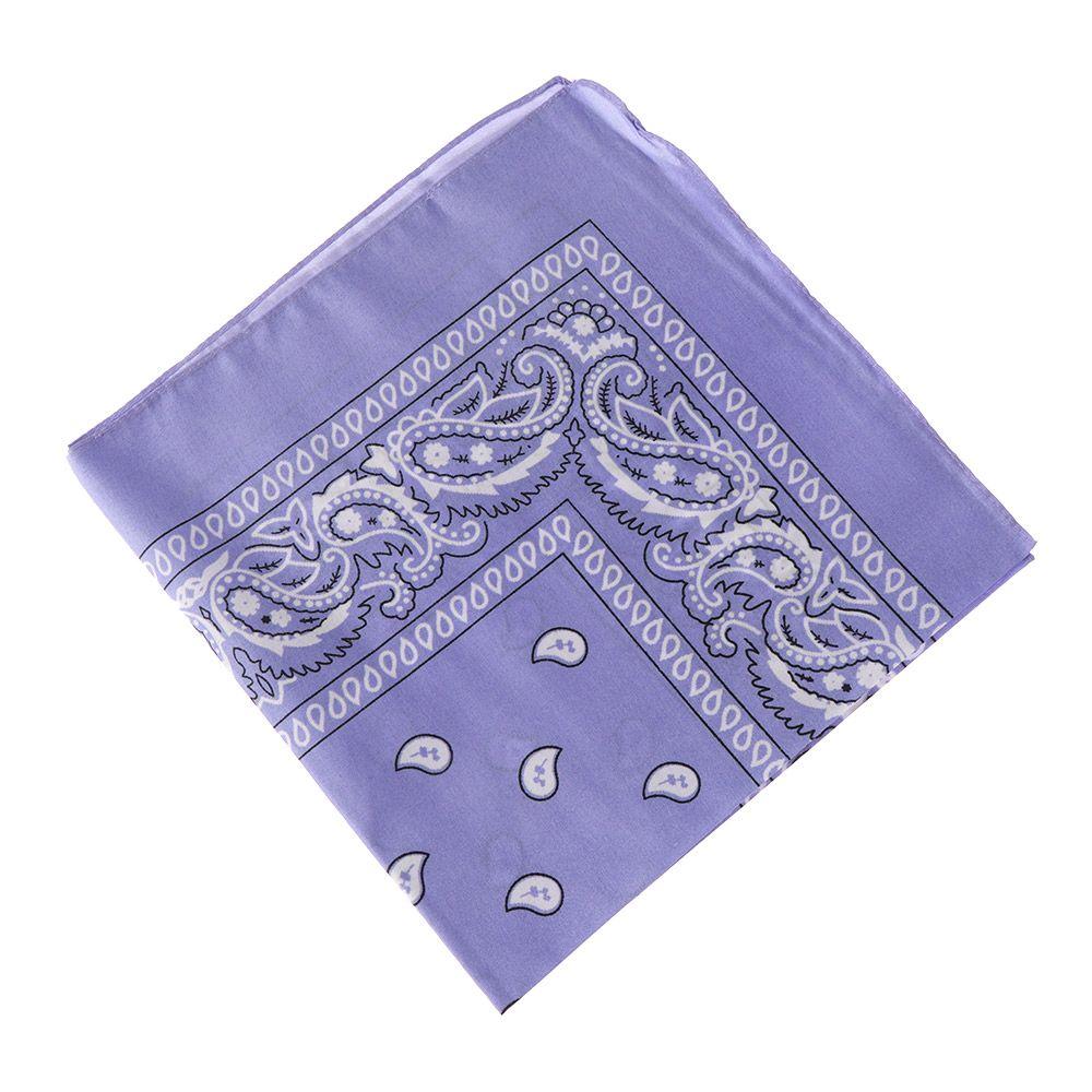 Женская мода шейный платок платок напульсник печатный квадратный шарф повязка для волос бандана с узором пейсли