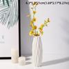 Imitation Ceramic Nordic Flower Vase Creative Flower Bottle  Home Decoration