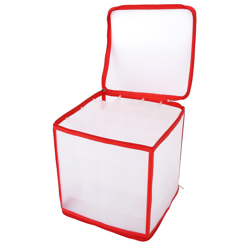 Коробка для хранения из прозрачного ПВХ с застежкой-молнией, прочный органайзер для носков с отделением для домашнего офиса