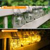 Solar LED Lights Popping Ball Glass Bottle Cap Wishing Fairy Light Outdoor Garden Christmas Decoration 2025 Mason Jar Lamp