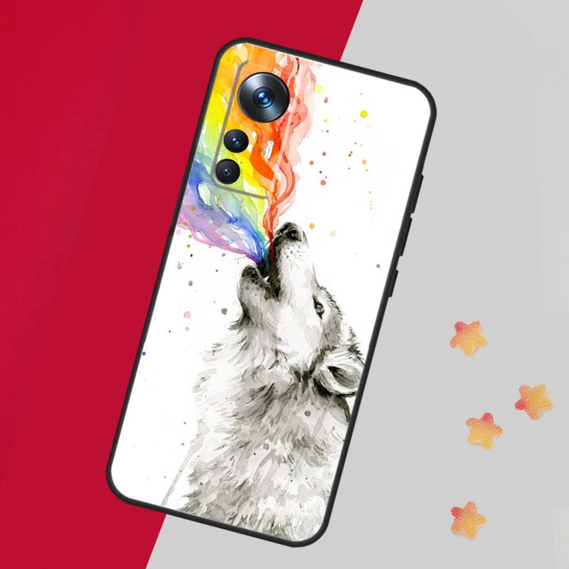 Wolf Case For Xiaomi 14T Pro 11T 12T 13T 13 14 15 Ultra Cover For POCO F7 F6 F5 X3 X5 X6 X7 Pro
