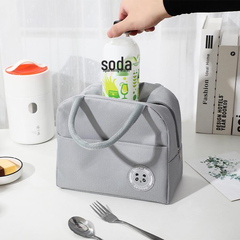 Изолированная сумка для ланча из ткани Оксфорд для офисных работников