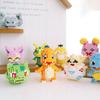 Pokemon Micro Building Blocks Marowak Jigglypuff Gengar Mudkip Piplup Raichu Gyarados Pikachu Mini Brick Figures Toy For Kids
