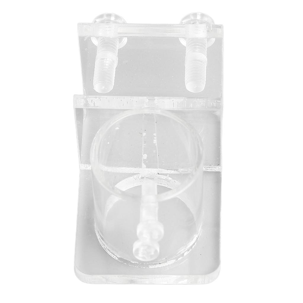 Aquarium Water Pipe Clamp Professional High Transmittance Acrylic Fish Tank Pipe Clip for Fish Tank Aquarium Single