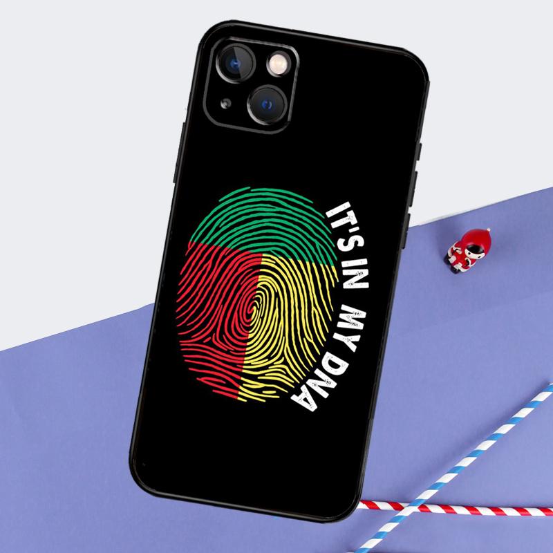 Чехол для телефона с флагом Бенина для iPhone 16 Pro Max 11 12 13 14 15 Pro Max Mini XR 16 15 Plus 16e Защитный корпус