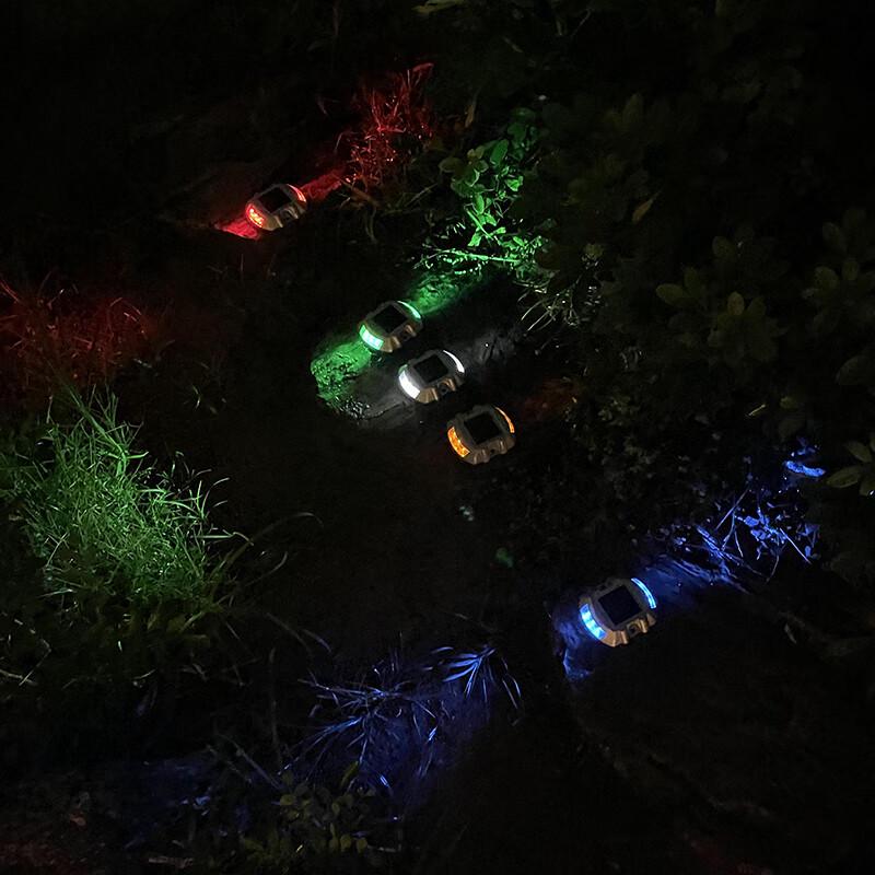 Solar Square Cast Aluminum LED Road Stud Light