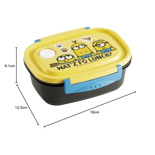 Skater Easy Light Lunch Box M Microwave Safe 550ml Minions Minions Seal Container Storage Container XPM4