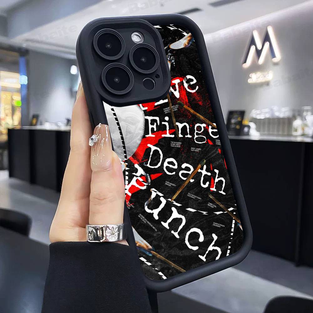 Popular Band F-Five Finger Death Punch Phone Case For IPhone 17 16 15 14 13 Pro Max Plus 12 11 Cover