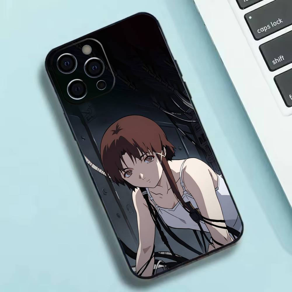 S-Serial Experiments L-Lain Чехол для телефона Силиконовый Мягкий Для IPhone 17 16 15 14 13 12 11 X XR Plus Pro Max Plus