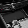 Для Volvo XC60 2026 Силиконовый коврик для беспроводной зарядки телефона Противоскользящий Защитный коврик от грязи Аксессуары для интерьера автомобиля Черный