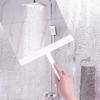 Bathroom Shower Squeegee Household Glass Wiper Window Mirror Silicone Scraper Shower Doors Hanging Squeegee Holder Cleaning Tool