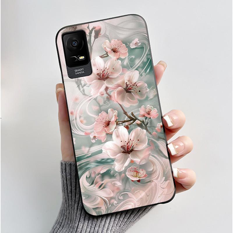 Милый Чехол Для TCL ION X / TCL ION V / TCL 40Z Capa Защитная Крышка TCL ION Z Fundas Печатный Корпус Мягкий Силикон Мультяшный Чехол