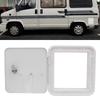 ABS RV Cable Hatch Door 215*205mm RV Power Cord Hatch Cover  Cable Management