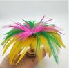 Pure Handmade Colorful Feather Feather Shuttlecock Children'S Small Shuttlecock With Rope Is Durable To Kick