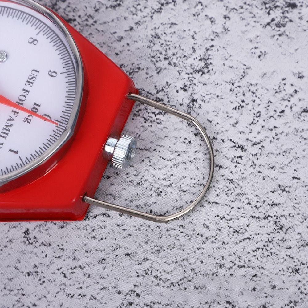 Balance Handheld Spring Balance Hook Scale 10kg/50g Mechanical Scale Digital Dial Luggage Scale