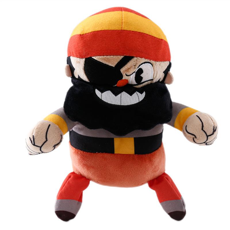 23-30Cm Adventure Game Cuphead Plush Toy Mugman The Devil Legendary Chalice Plush Dolls Toys For Children Gifts