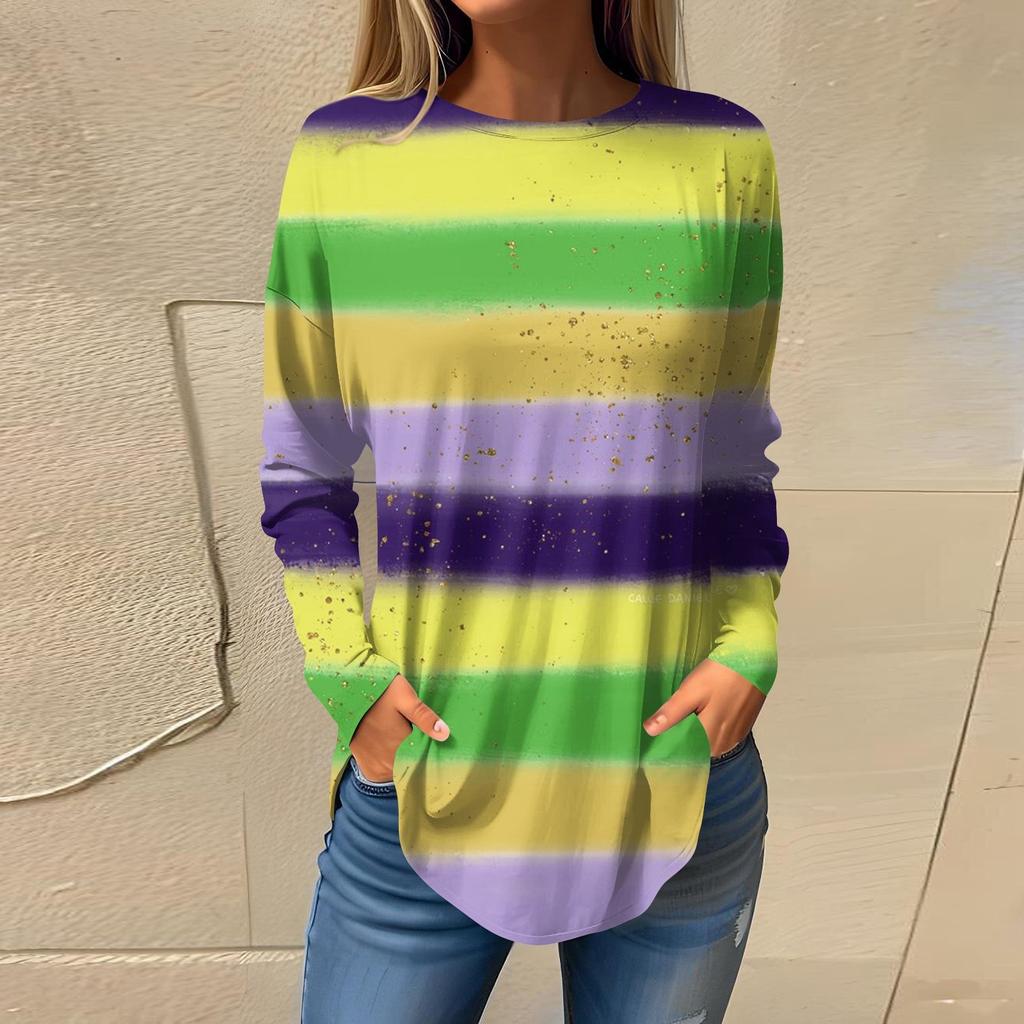 Футболки для женщин, осенние повседневные рубашки с длинными рукавами, толстовка, топ, пуловер