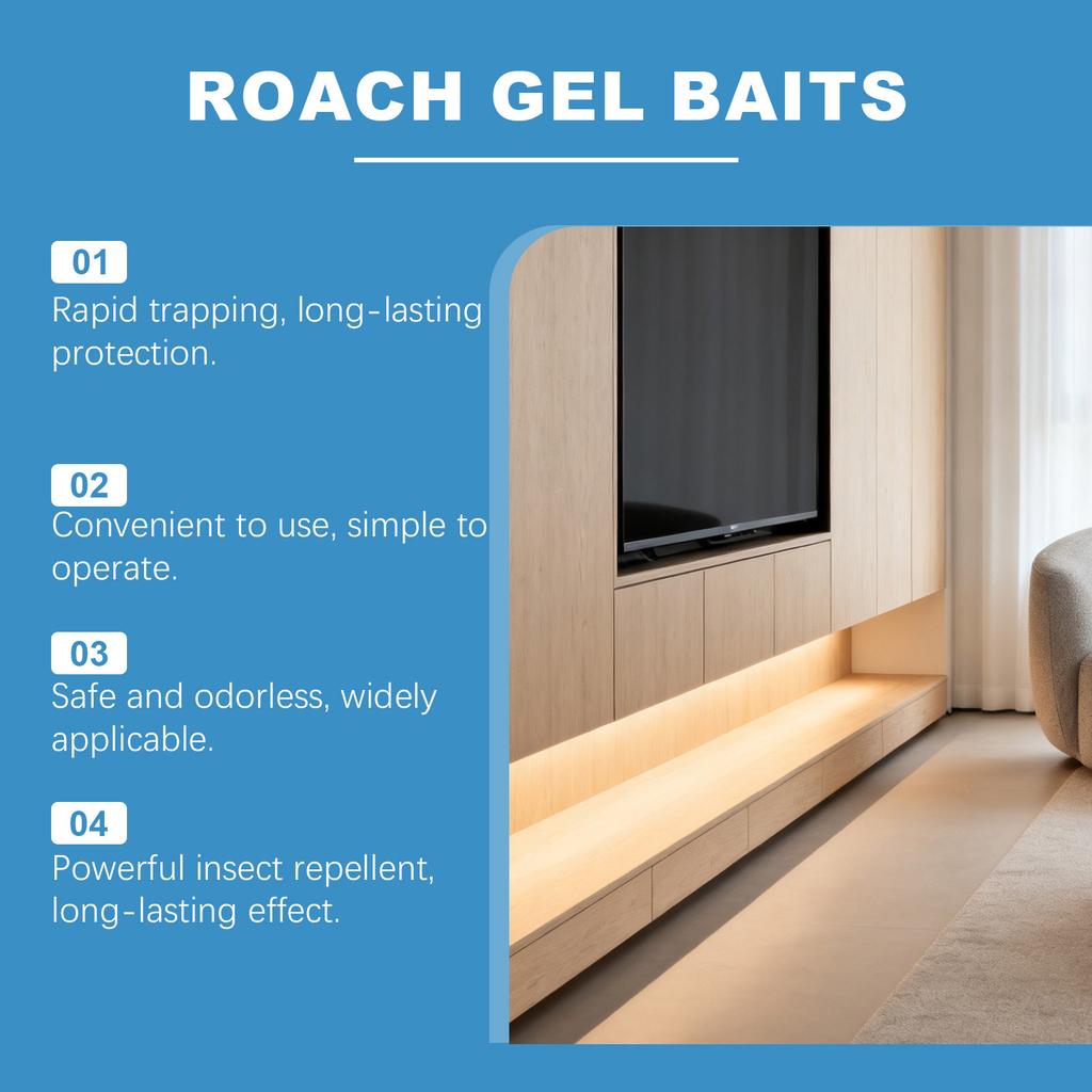 Мощный гель от тараканов, мазь от тараканов, безопасность для домашних животных, бытовой инсектицид