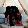 Lil Peep printed throw blanket—lightweight,soft,warm;versatile blanket for all seasons—perfect as &air-conditioning throw,nap blanket