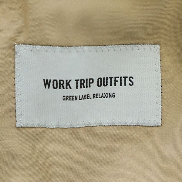 ОДЕЖДА ДЛЯ КОМАНДИРОВКИ Вельветовый приталенный пиджак M Коричневый GREEN LABEL RELAXING Мужской Б/У